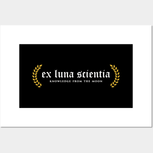 Ex Luna Scientia - Knowledge From The Moon Posters and Art